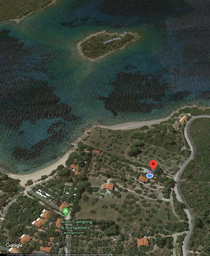 Hidden Gem Sithonia Villa Metochi Agias Kiriakis Екстериор снимка